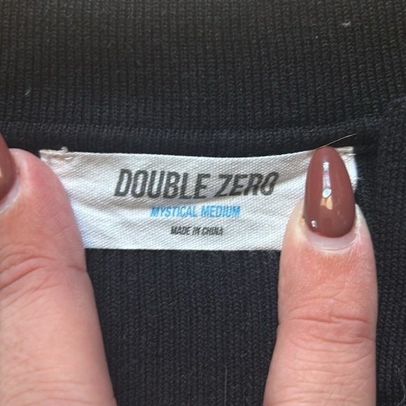 Bundle Double Zero Ribbed Halter Crop Tops Size Medium - Picture 7 of 7